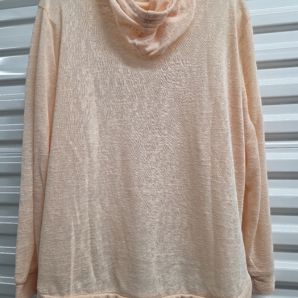 We The Free Peach Knit Hoodie - Picture 3 of 3